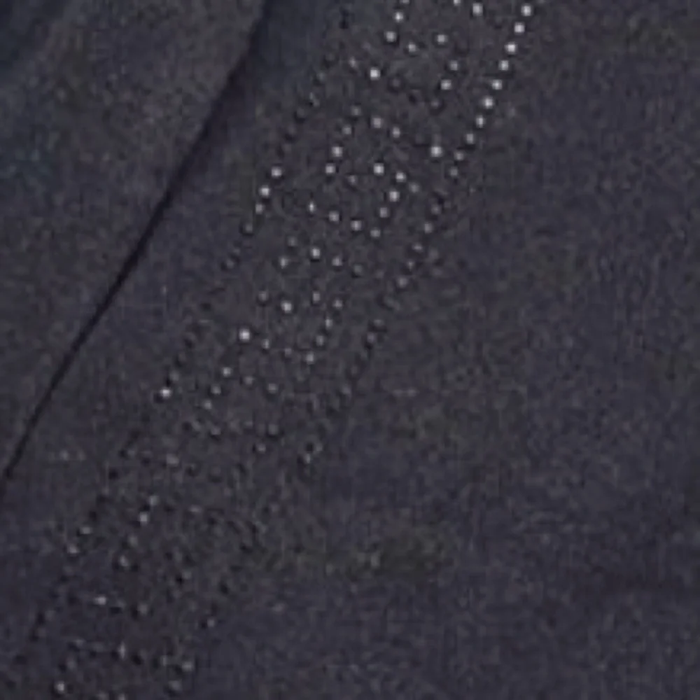 Elegant Black Embellished Winter Straight Pants - Picture 2 of 12